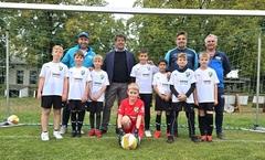 Oberbürgermeister Steffen Scheller besuchte die Waldkicker des SV Empor Brandenburg e.V. und wünschte ihnen viel Erfolg.
