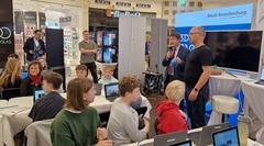 Oberbürgermeister Steffen Scheller und STG-Geschäftsführer Thomas Krüger eröffneten die 1. Brandenburger 3D-Drucktage.