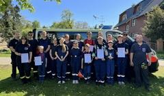 Das aktuelle Jugendfeuerwehr-Team.