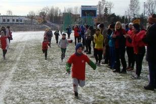 Auch die Jüngsten zeigten, was sie konnten, beim Bambinilauf am 17.03.2018