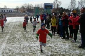 Auch die Jüngsten zeigten, was sie konnten, beim Bambinilauf am 17.03.2018