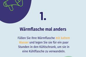 Wärmflasche mal anders.