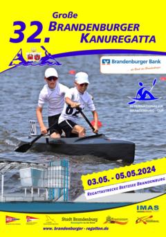 Plakat zur Kanuregatta