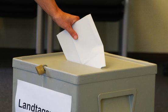 Landtagswahl 2019: Wahlbeteiligung um 14:00 Uhr