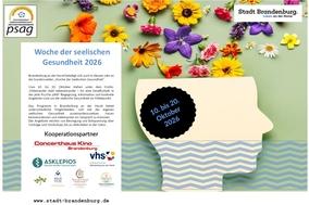 Plakat zur Woche der seelischen Gesundheit