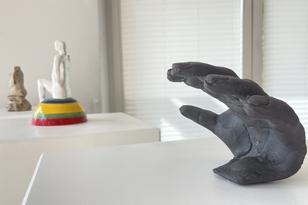 Skulpturen von Lebenshilfe-Künstlern.
