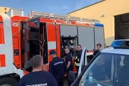 Oberbürgermeister verabschiedet Kameraden zur Unterstützung der Helfer im Hochwassergebiet