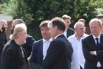 OB Scheller im Gespräch mit Vertretern der Jüdischen Gemeinde und Jürgen Dusel.