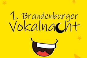 Plakat zur 1. Brandenburger Vokalnacht