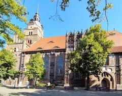 Seitenansicht der St. Katharinenkirche.