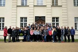 Jugenddelegationen aus den Partnerstädten in der ...