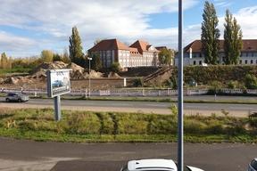 Erdwall auf der Ostseite Richtung Altstadt