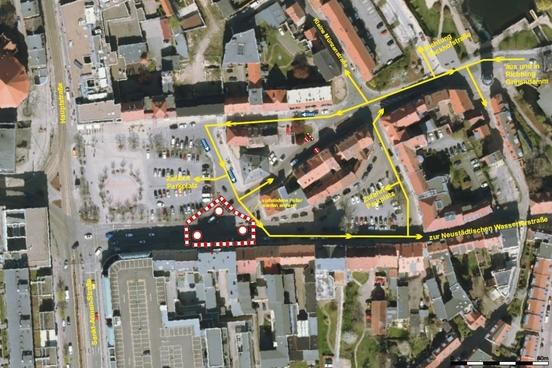Aktualisierung: Vollsperrung der Neustädtischen Fischerstraße ab dem 24.01.2022