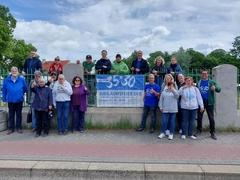 Das Lebenshilfe-Team vor dem Gärtnereigelände in der Koenigsmarckstraße