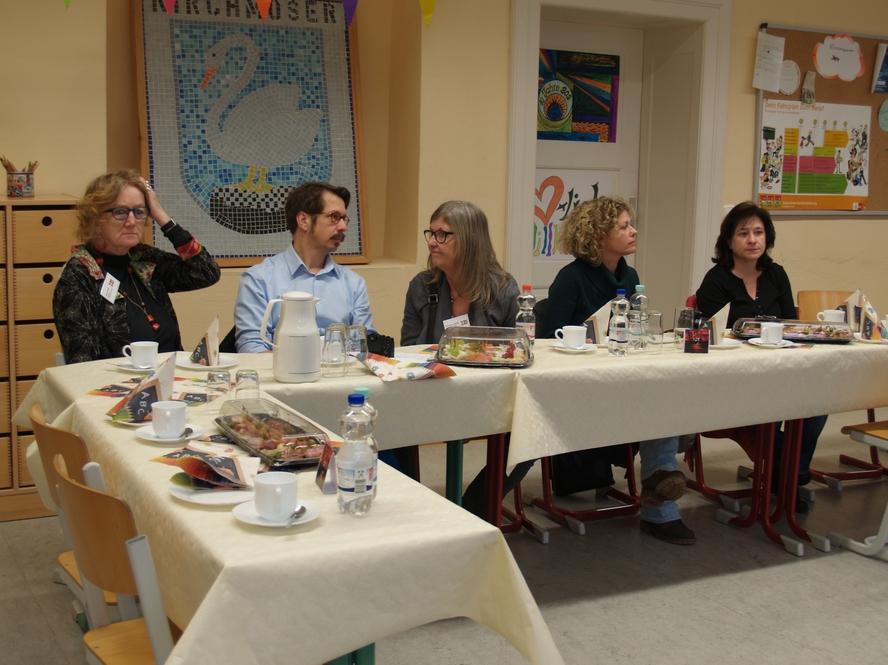 Anna Gersby und Marianne Lykkeby auf der Geburtstagsveranstaltung