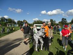 Aktion für mehr Zebrastreifen.