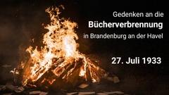 Gedenken an die Bücherverbrennung
