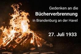 Gedenken an die Bücherverbrennung