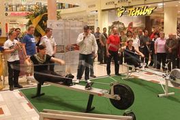 Paddeln in der Sankt Annen Galerie