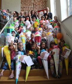 Große Freude herrschte bei den zukünftigen Abc-Schützen.