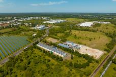 Luftbild vom Industrie- und Gewerbegebiet Hohenstücken