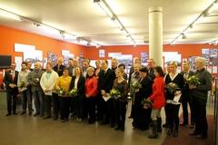 Gruppenbild mit den Spendenempfängern