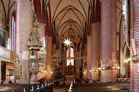Brandenburg, St. Gotthardt, Langhaus Blick nach Osten