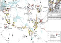 Vollsperrung des Bahnüberganges Wust