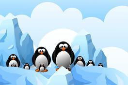 Ein Pinguin tanzt aus der Reihe