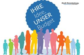 Eine Grafik mit Silhouetten von Menschen in vielen Farben