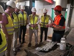 Besuch des Abfall- und Energieversorgungsunternehmens Vestforbraendingen in Ballerup