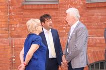 Steffen Scheller im Gespräch mit Monika und Herbert Nowotny