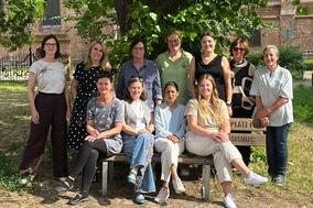 Gruppenbild der Landesarbeitsgemeinschaft der kommunalen Integrationsbeauftragten.