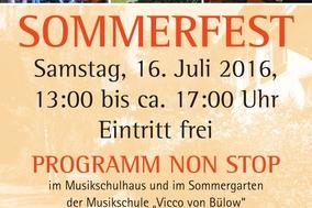 Sommerfest in der Musikschule „Vicco von Bülow“