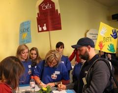 Die Azubis der Stadtverwaltung haben 5 Matches vereinbart.