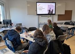 Projekttag zur Ehrenbürgerin Marga Goren-Gothelf an der Hildegard-von-Bingen-Oberschule