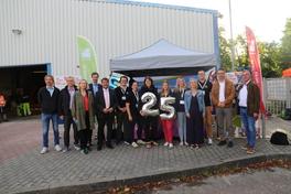 Unterstützer und Organisatoren des Berufemarktes.