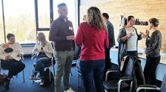 Beim letzten Netzwerktreffen kamen neue Mitglieder dazu.