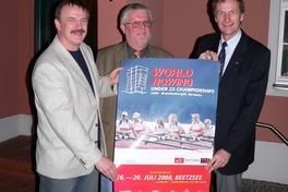 U 23 Ruder-WM 2008: Sponsoren und Förderer sitzen wieder mit im Boot