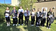 Die neuen Studierenden.