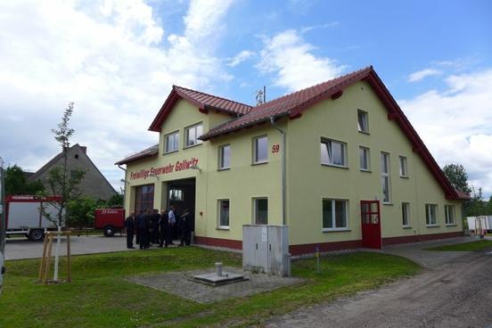 Neues Feuerwehrgerätehaus der Freiwilligen Feuerwehr Gollwitz