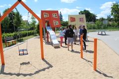 Der Spielplatz am Turnerheim bietet viele Spiel- und Sportmöglichkeiten.