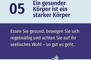 Gesunder Körper ist ein starker Körper.