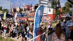Andrang auf das Riesenrad.