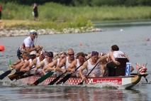 Deutsches Drachenbootteam.