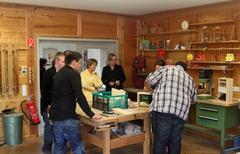 Besichtigung der Projekte