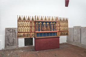 Der Böhmische Altar im Südlichen Querhaus des Domes.