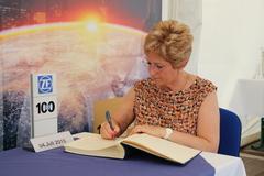 Eintrag in das Gästebuch