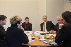 Stadtoberhäupter besprechen engere wirtschaftliche Zusammenarbeit