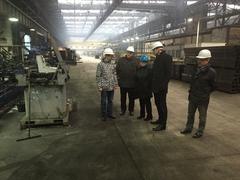 Oberbürgermeisterin besichtigt mit der Unternehmensführung die BBV Baustahl und Blechverarbeitungsgesellschaft mbH & Co.KG.